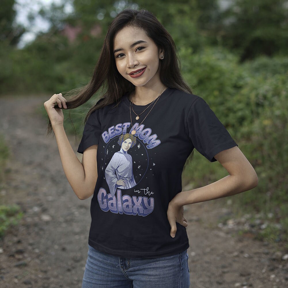 Best Mom in the Galaxy T-Shirt by Fifth Sun