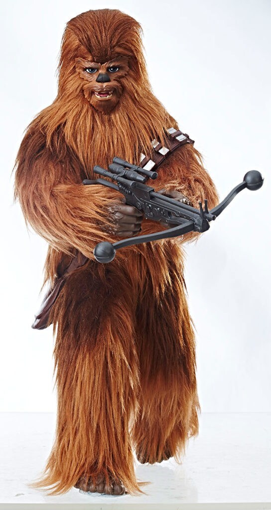 Chewbacca Forces of Destiny adventure figure with bowcaster.