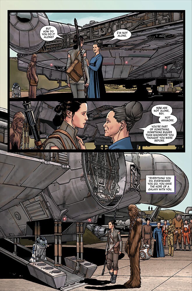 Star Wars: Age of Resistance - Rey #1 page