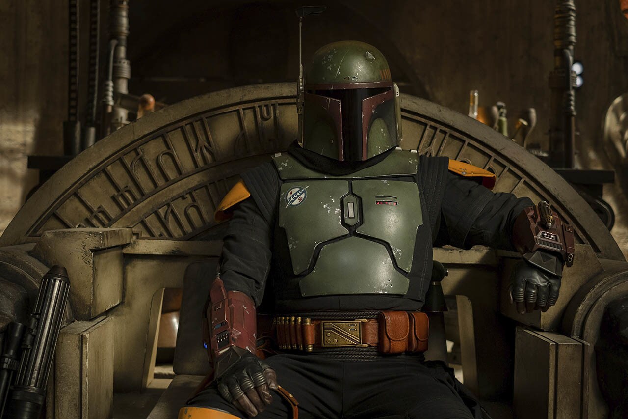 Temuera Morrison is Boba Fett in Lucasfilm's THE BOOK OF BOBA FETT, exclusively on Disney+. © 2021 Lucasfilm Ltd. & ™. All Rights Reserved.
