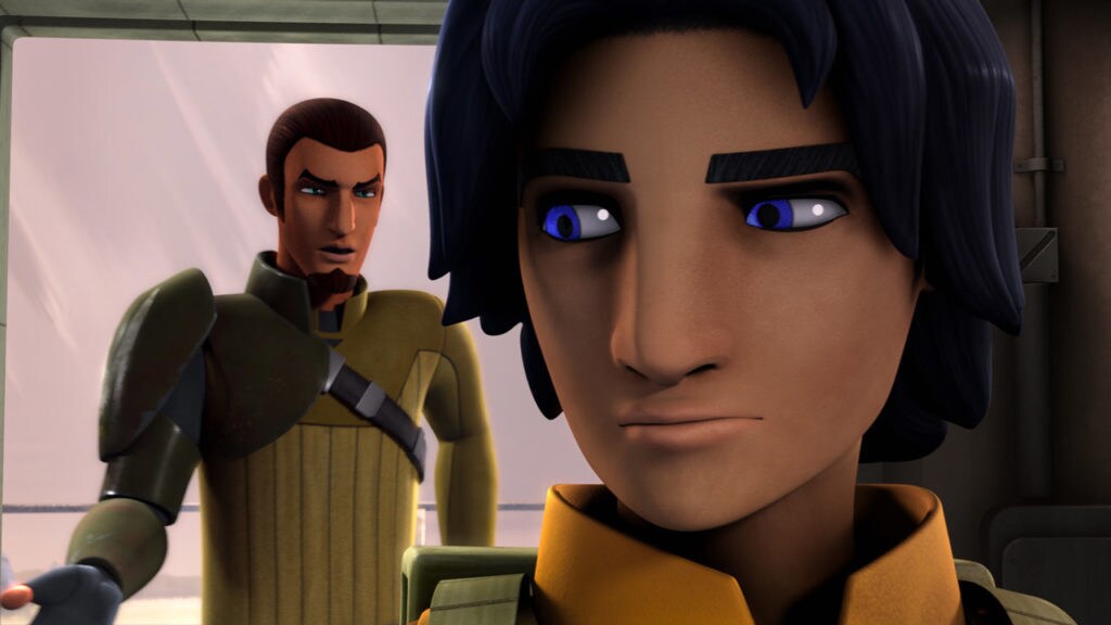 Kanan and Ezra in Star Wars Rebels.
