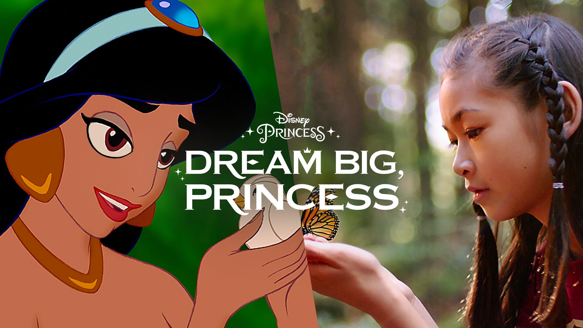 Dream Big, Princess – Side-by-Side Jasmine | Disney Channel