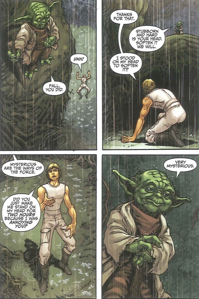 Star Wars Adventures: Luke Skywalker and the Treasure of the Dragonsnakes - Yoda and Luke