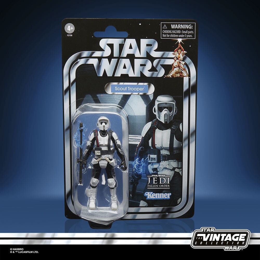 Star Wars The Vintage Collection Gaming Greats - shock scout trooper in package