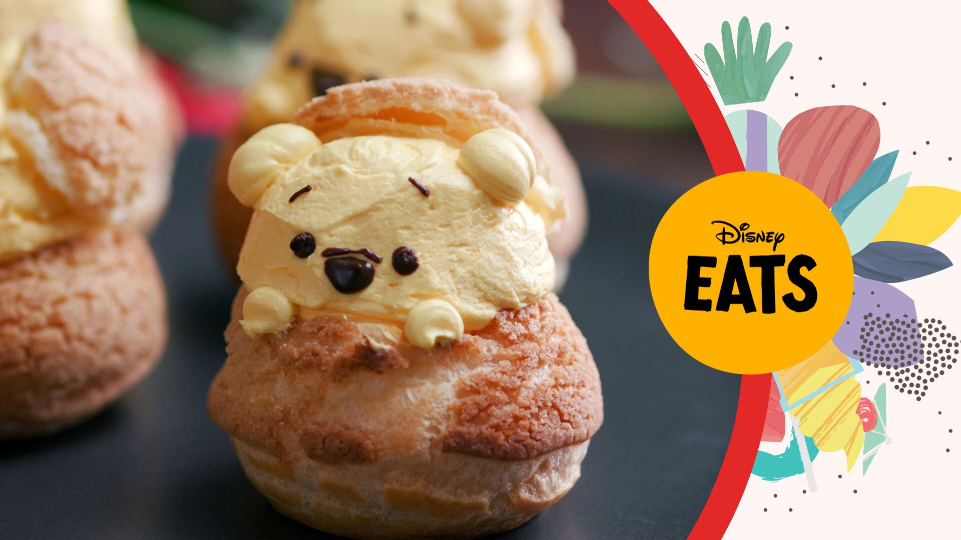 Winnie the Pooh Cream Puffs | Disney Eats x Tastemade