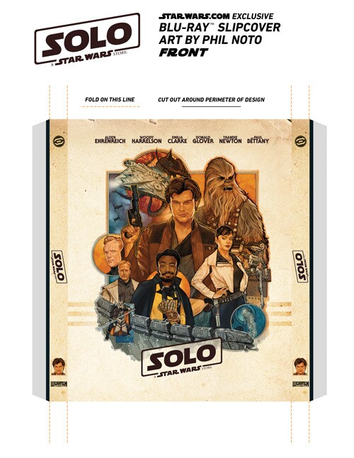 Exclusive Solo Blu-ray Slipcover - FRONT
