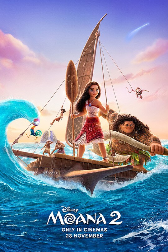 Moana 2 - Movie Trailer & Book tickets | Disney