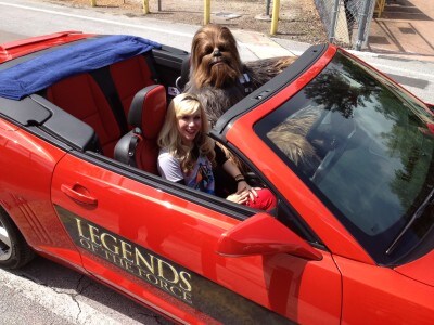 Out for a Sunday drive with my favorite Wookiee!
