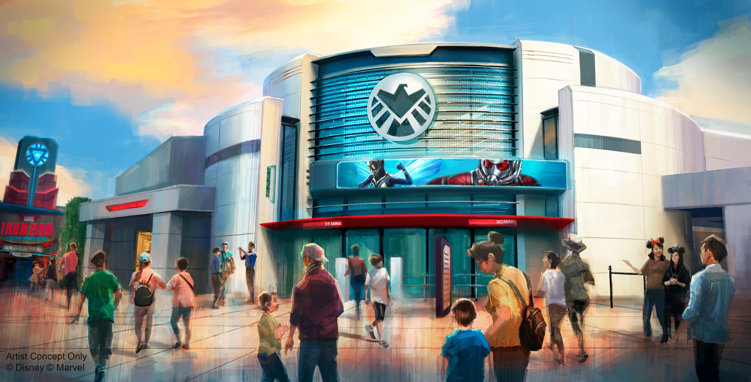 ant man and the wasp attraction