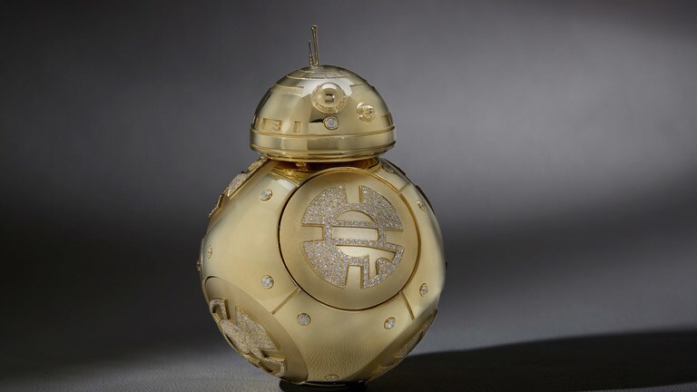 Kay Jewelers Creates Stunning Gold BB 8 for Force 4 Fashion