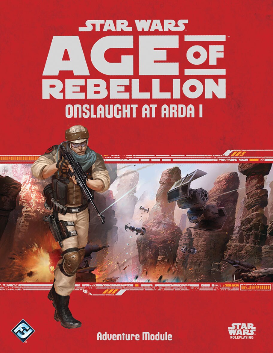 Star Wars Onslaught At Arda I – Modulo Avventura Per Age Of Rebellion (RPG) – Fantasy Flight Games