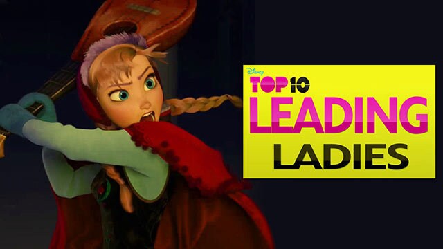 Disney Top Ten Leading Ladies
