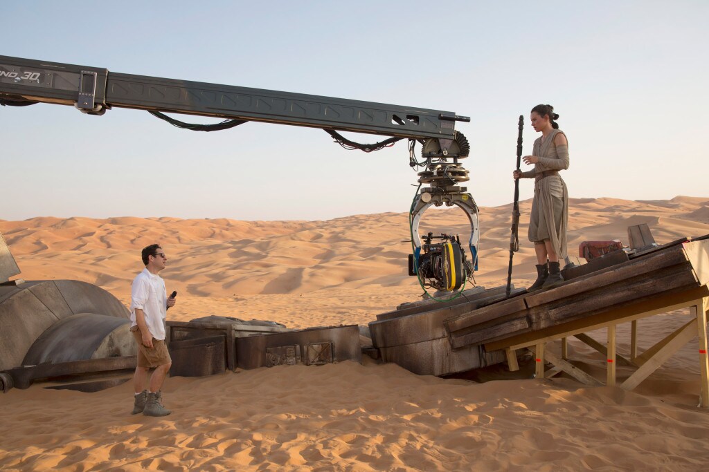 Star Wars: The Force Awakens - J.J. Abrams and Daisy Ridley