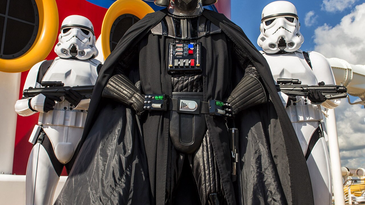 Darth Vader at Star Wars Day at Sea