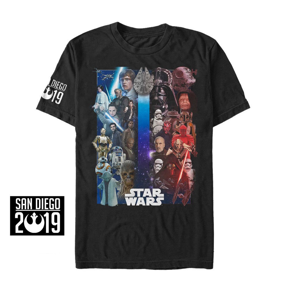 Fifth Sun SDCC Star Wars saga shirt