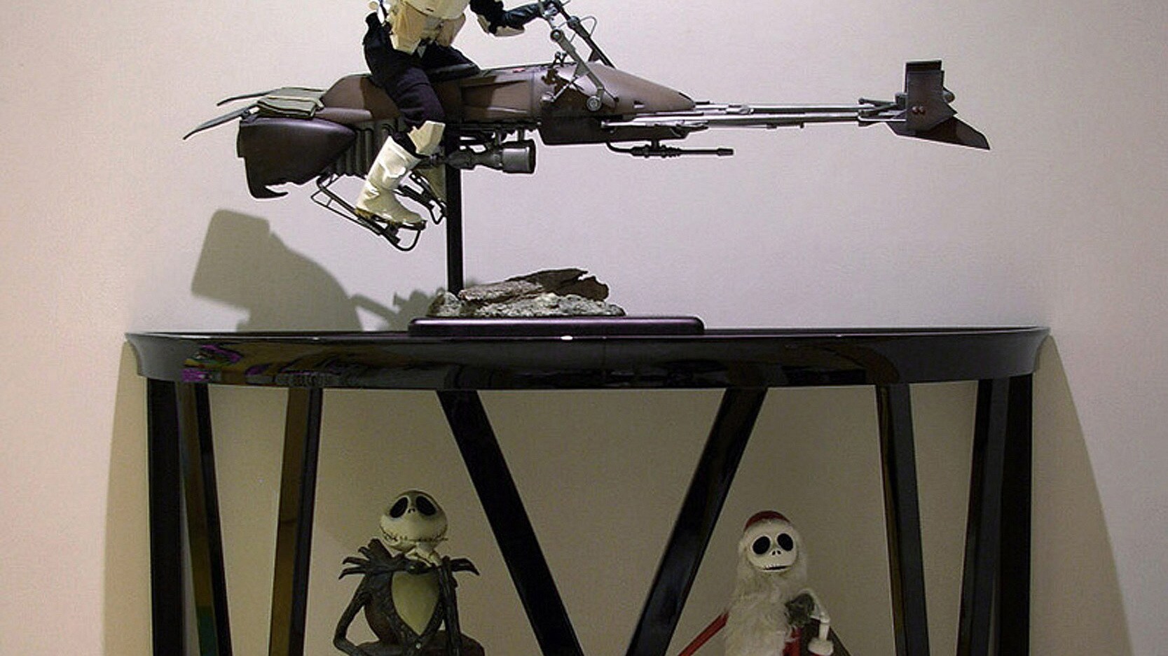 Cho Woong - Star Wars collection: Imperial biker scout and speeder bike