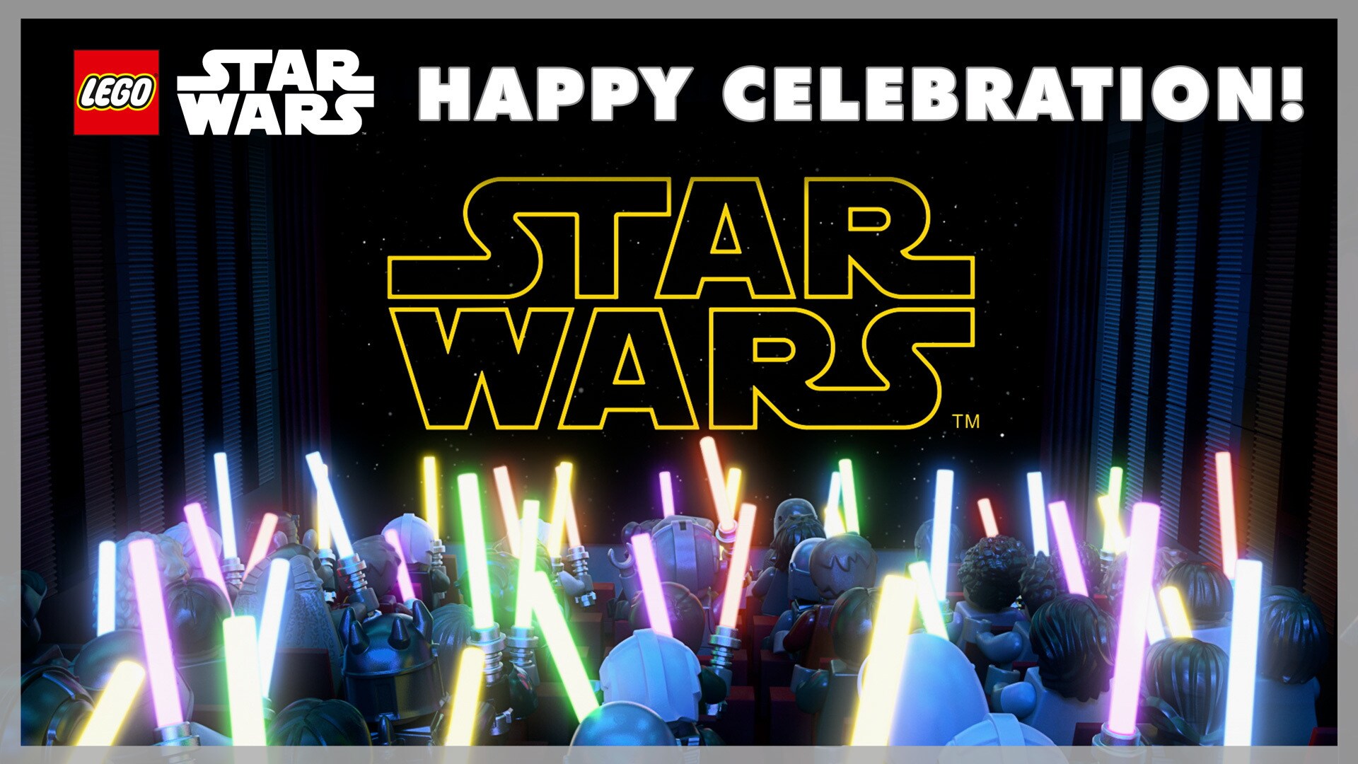 Happy Celebration 45th Anniversary A New Hope | LEGO STAR WARS