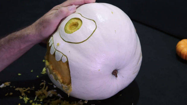 Pumpkin Carving - Monsters University
