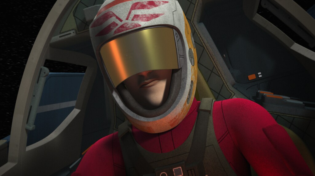 A-wing pilot in Star Wars Rebels "The Siege of Lothal"