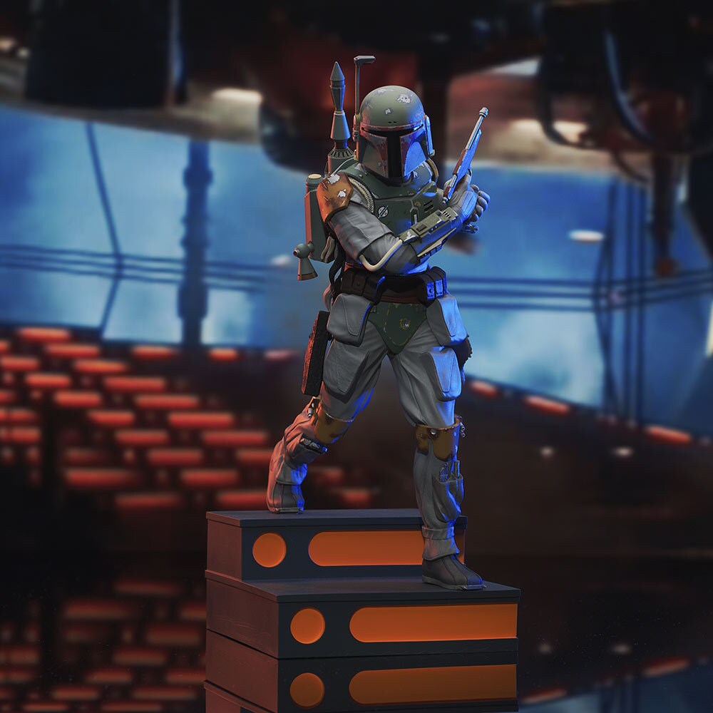 A NYCC 2022 convention exclusive Boba Fett statue.