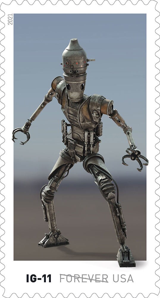 Star Wars stamps - IG-11