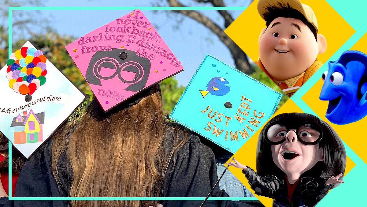 Disney•Pixar DIY Graduation Caps | DIY by Disney Style