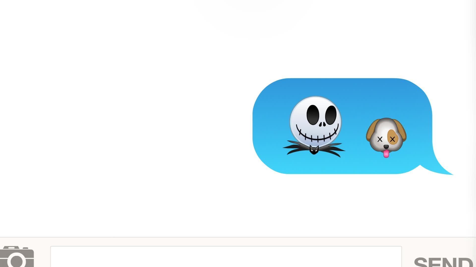 The Nightmare Before Christmas As Told by Emoji