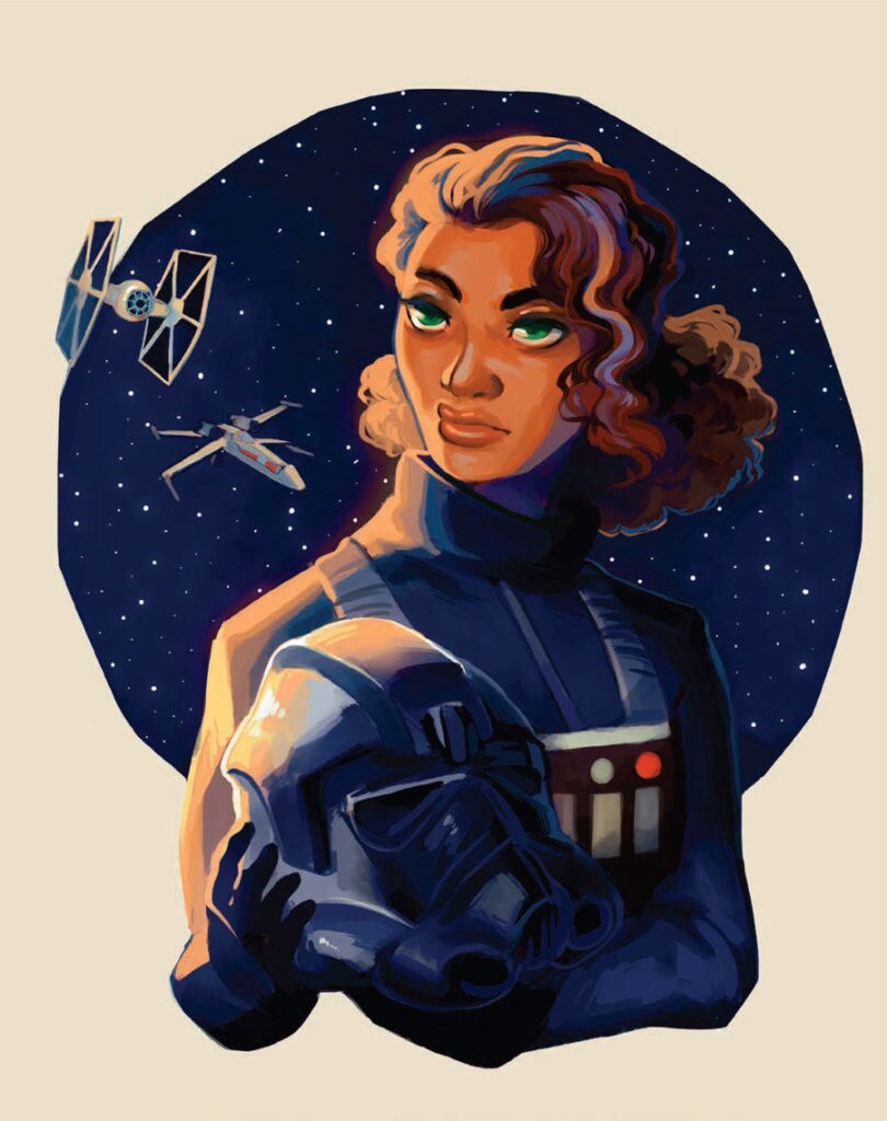 Ciena Ree art from Star Wars: Women of the Galaxy.