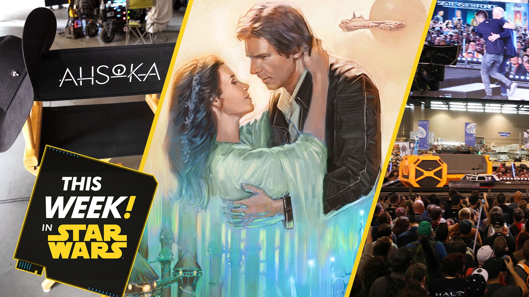 Ahsoka Series Starts Production, Star Wars Celebration LIVE!, and More!