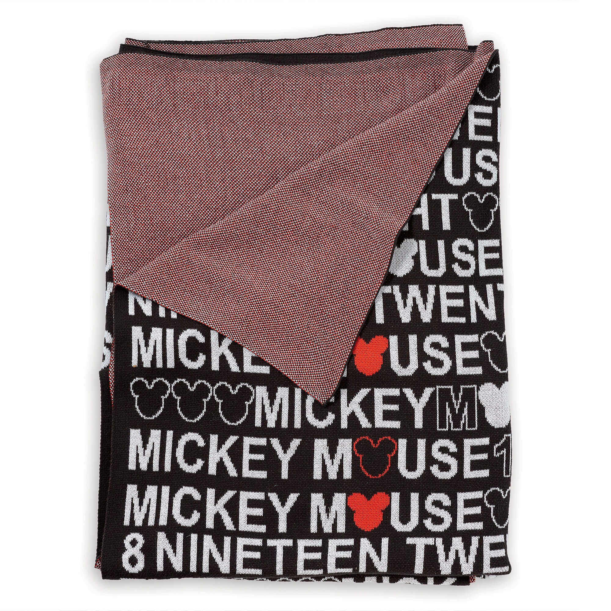 Mickey Mouse 1928 Knit Throw by Ethan Allen