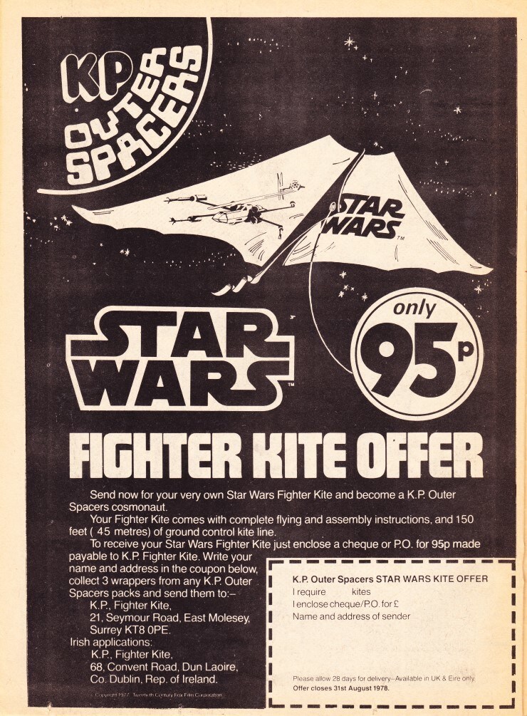 Star Wars Weekly - Fighter Kite Offer