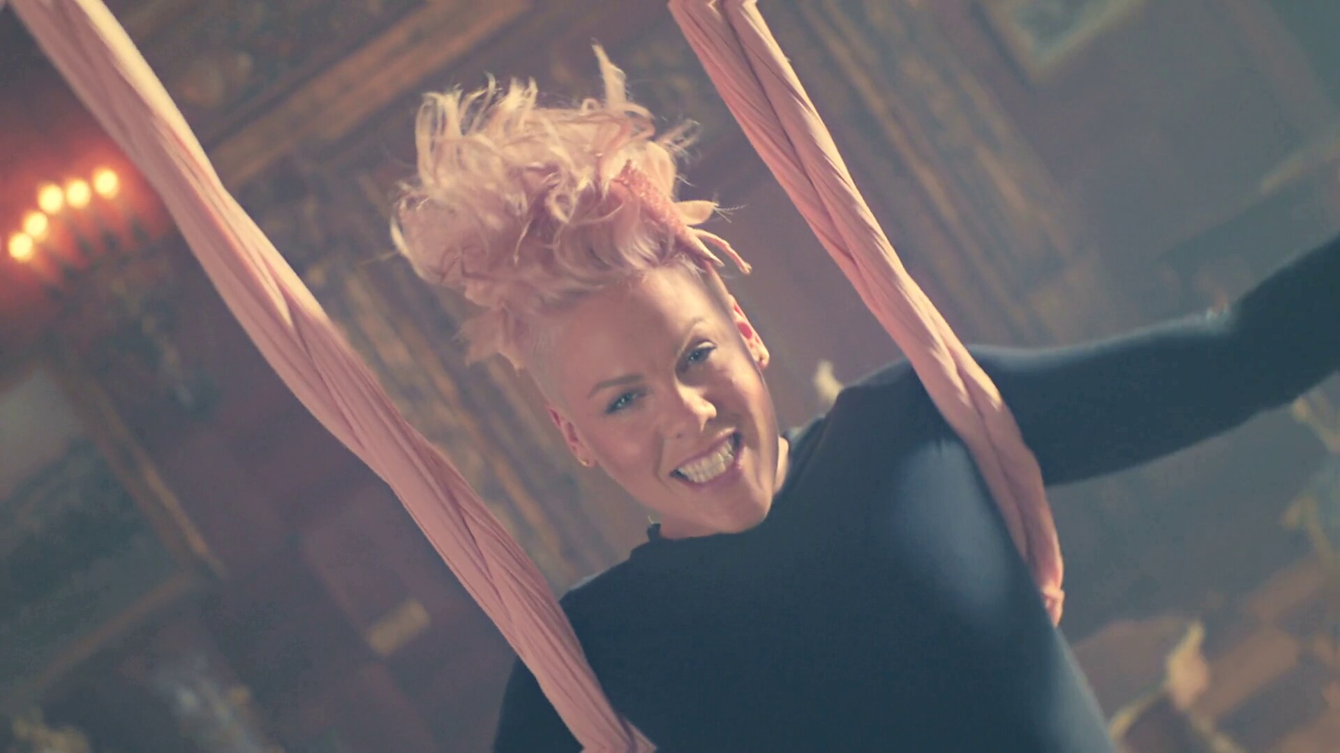 P!NK "Just Like Fire" Music Video | Alice Through The Looking Glass