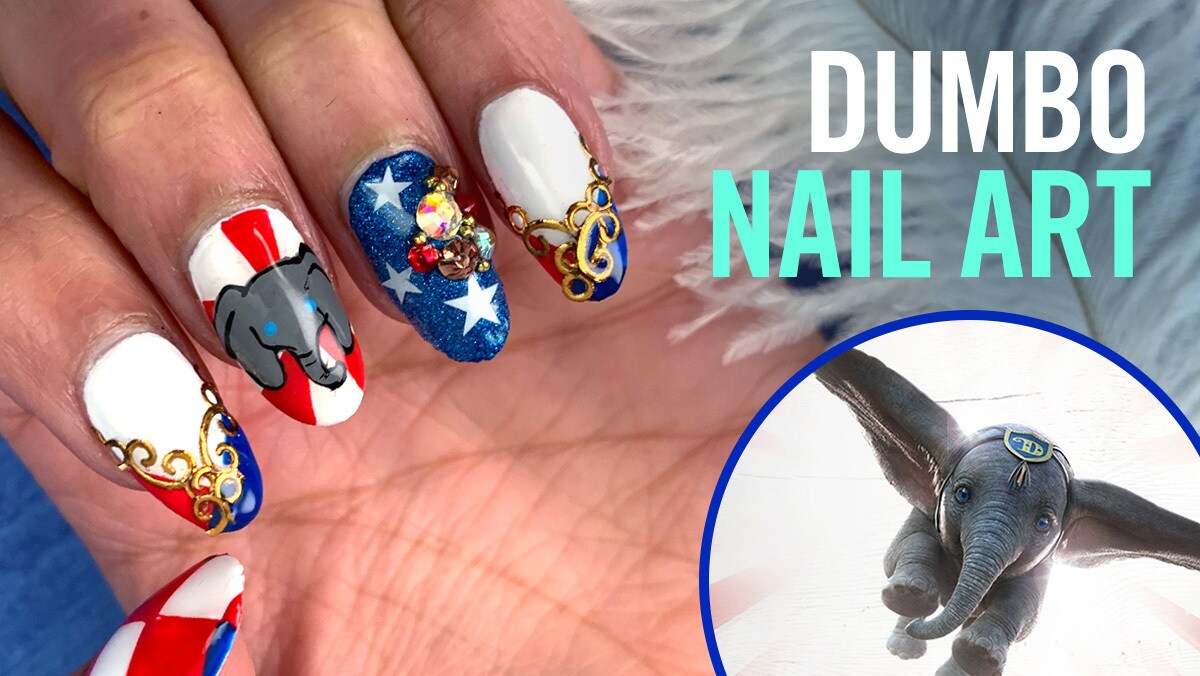 Dumbo Nail Art | TIPS by Disney Style