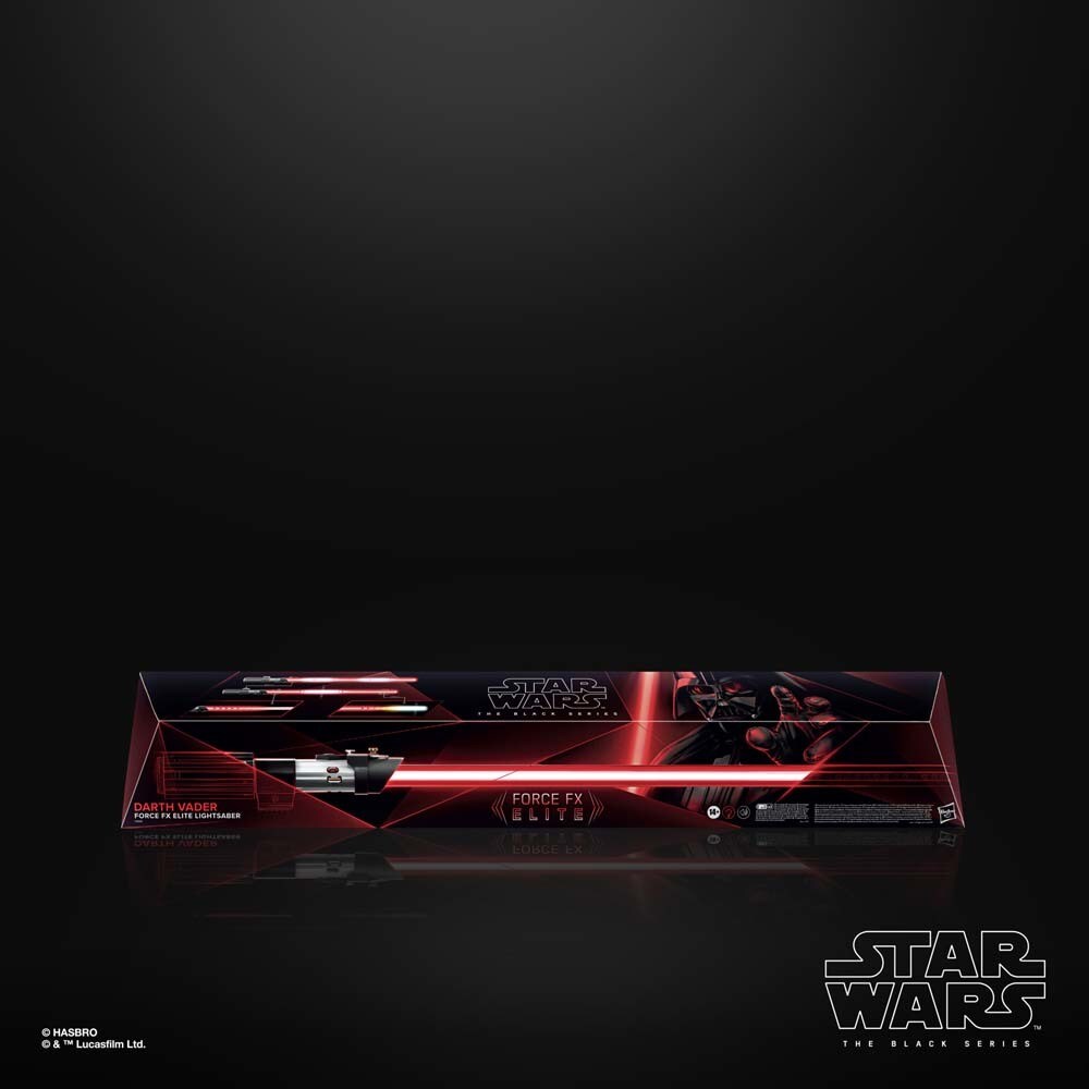 Star Wars: The Black Series Force FX Elite Darth Vader Lightsaber box..