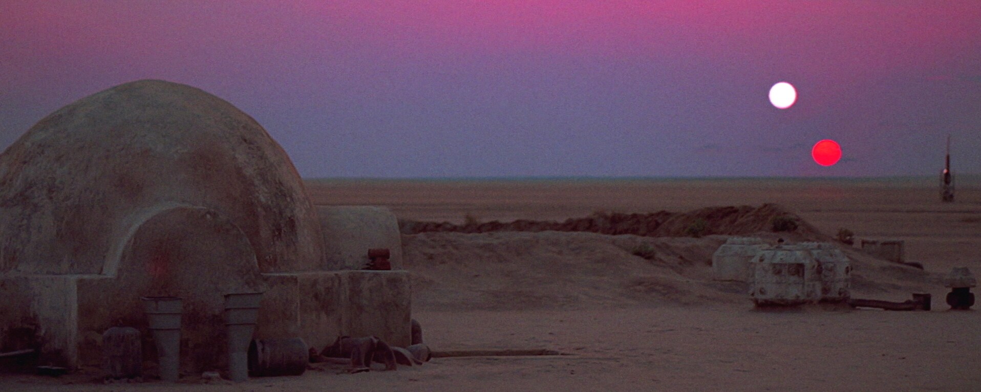 Tatooine sunset from A New Hope