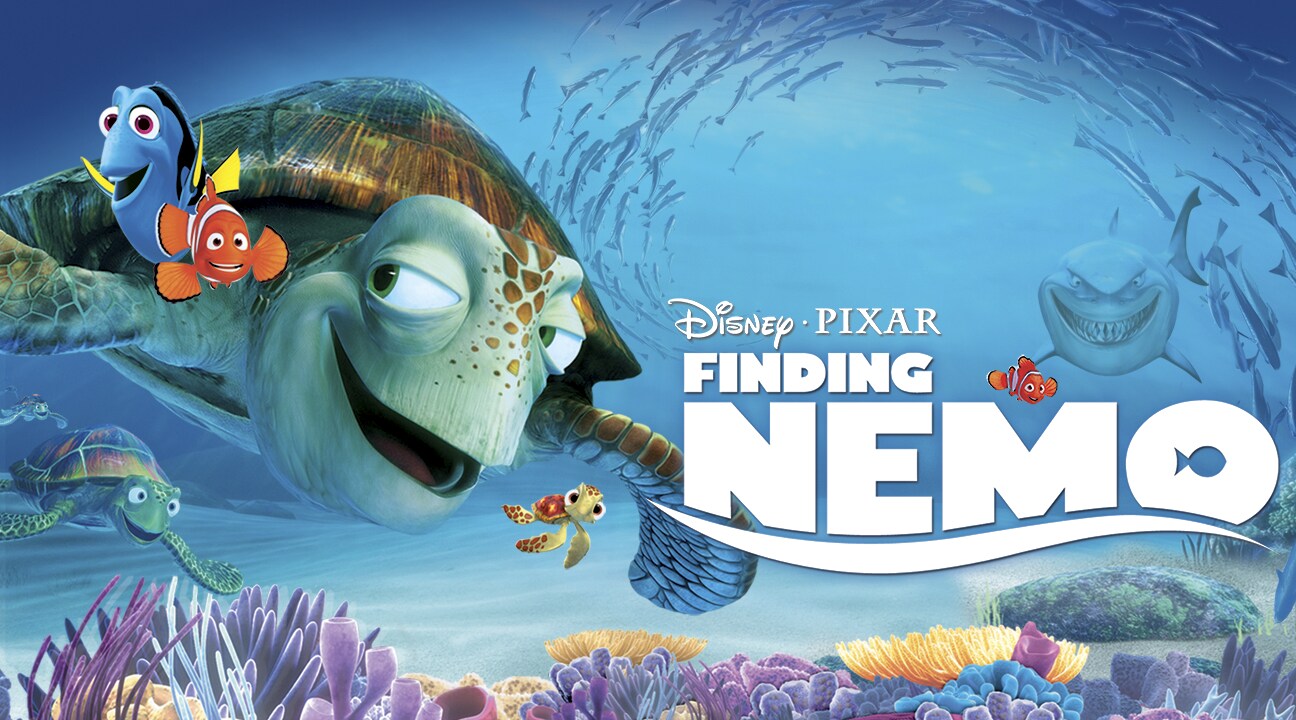 "Disney Pixar Finding Nemo" promotional image.