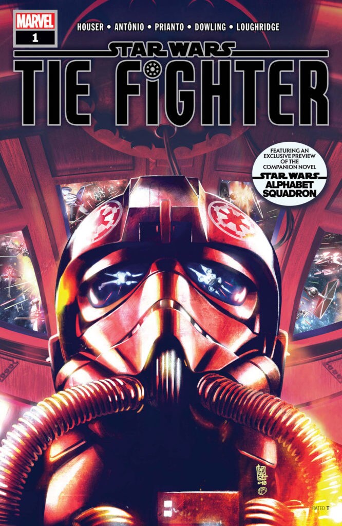 Star Wars: TIE Fighter cover by Marvel.