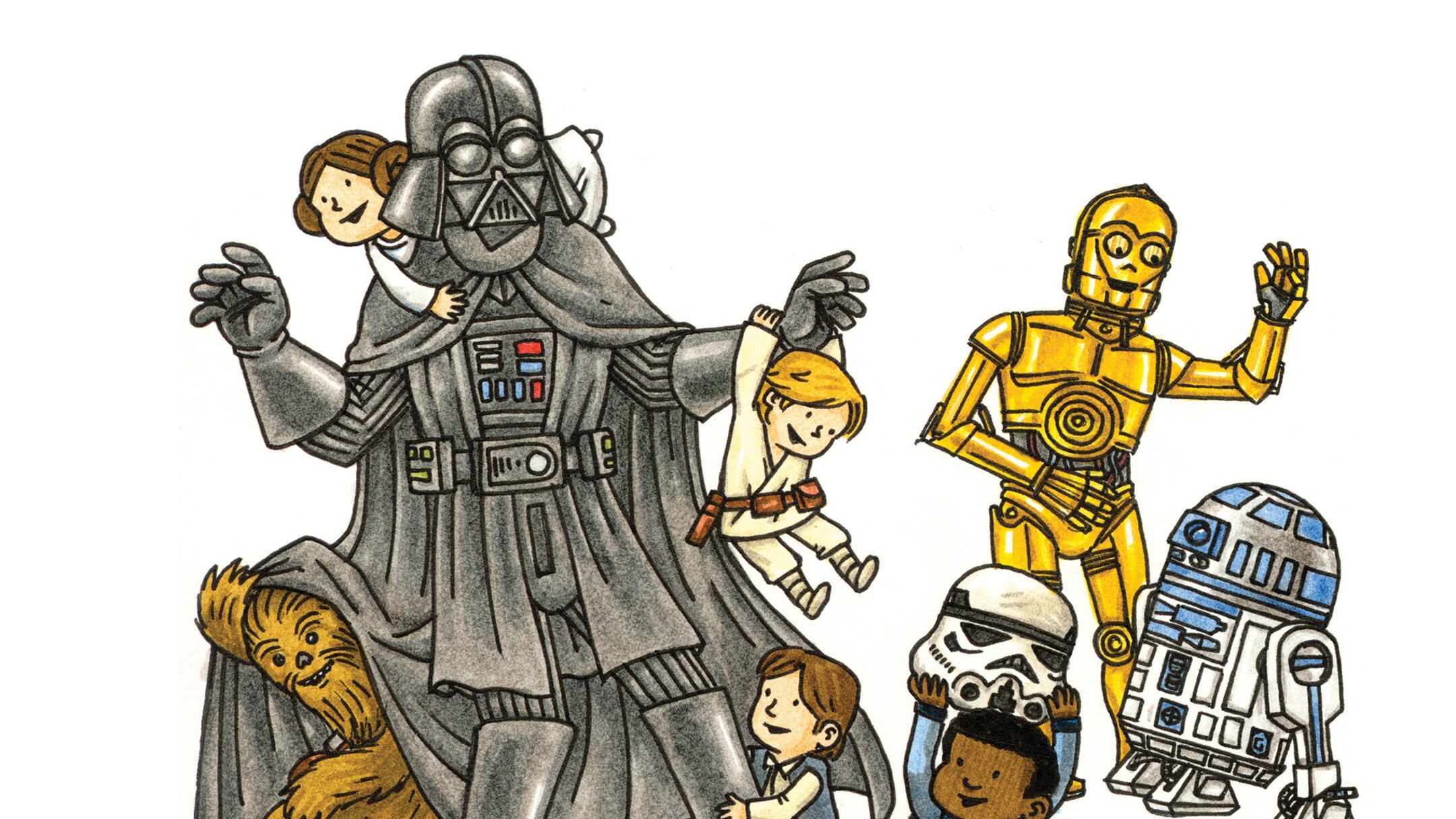 Jeffrey Brown's Darth Vader and Friends First Look