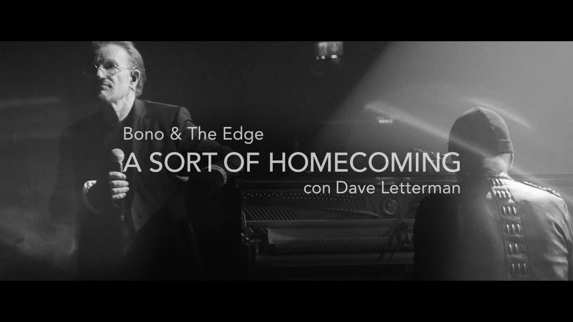 'Bono & The Edge: A Sort of Homecoming con Dave Letterman' | Tráiler Oficial | Disney+