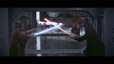 Obi-Wan Kenobi Vs. Darth Vader, A New Hope