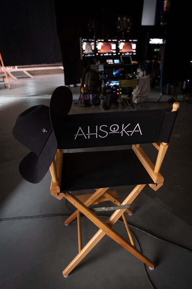Photo shared to mark the start of production on the Disney+ Original series, Ahsoka.