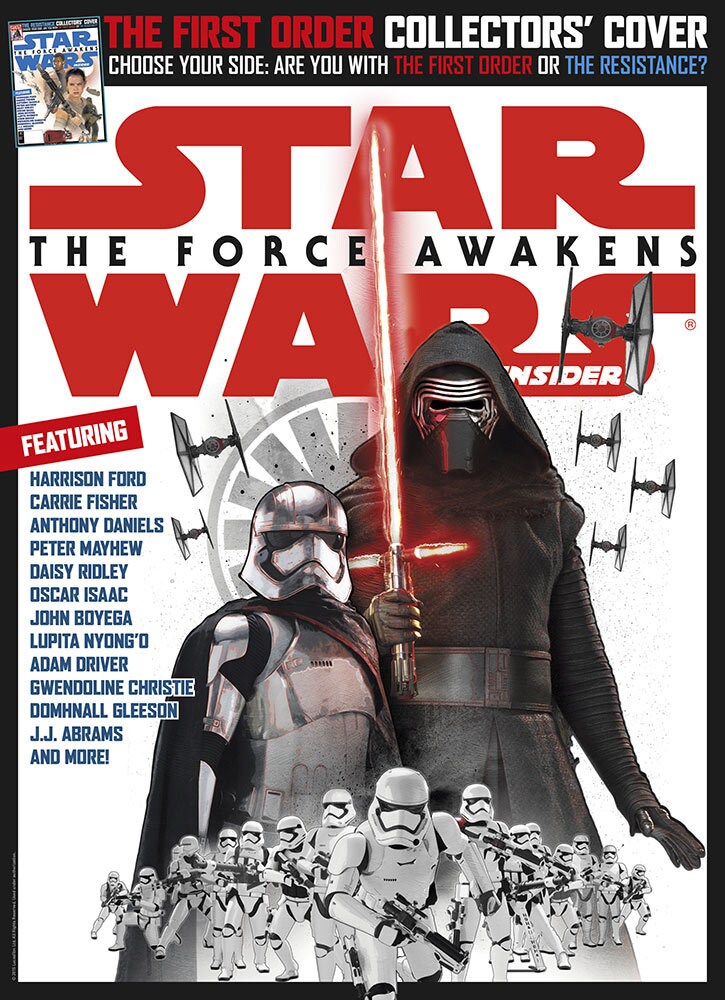 Star Wars Insider issue 162 villains cover