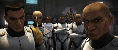 Clone troopers in Star Wars: The Clone Wars
