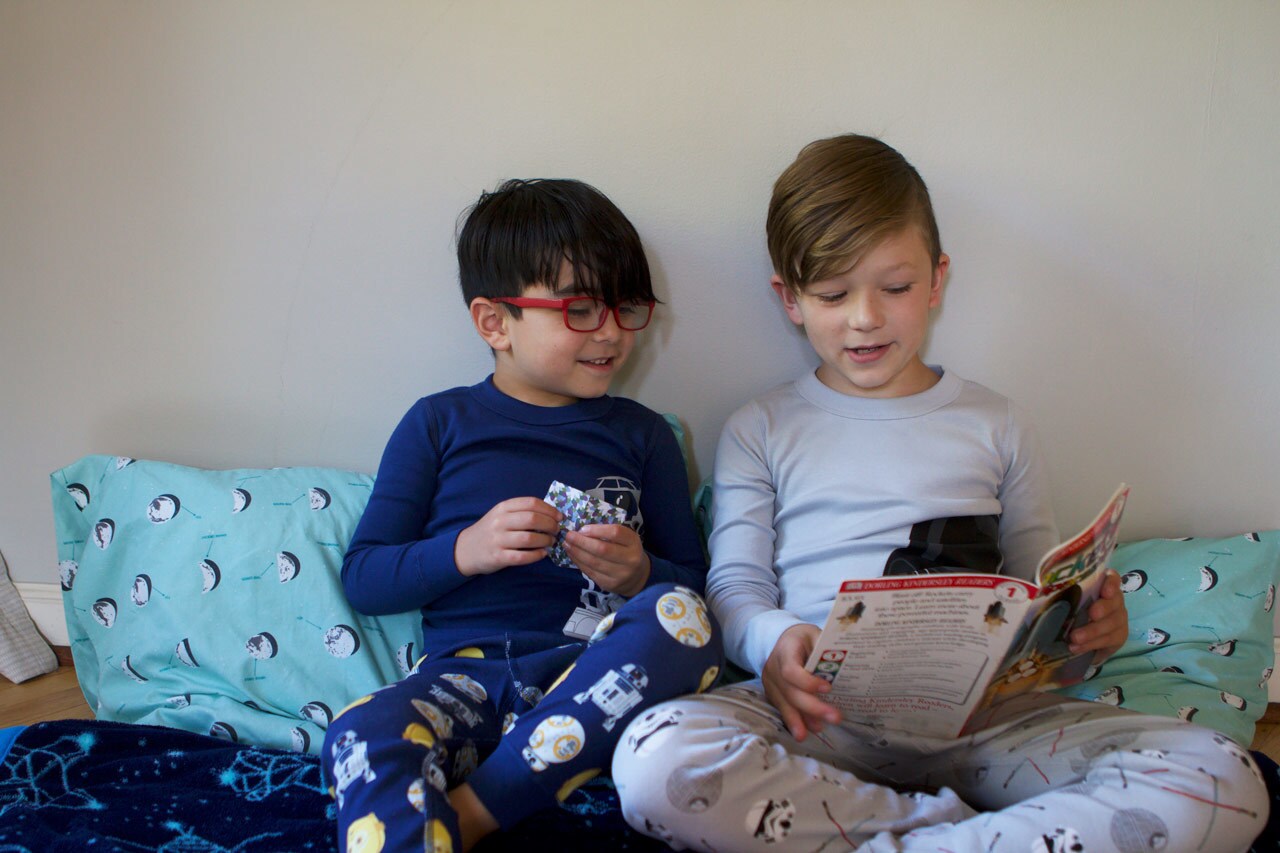 Cozy Up with the Star Wars Block Book and Matching PJs StarWars