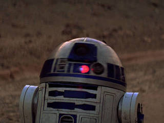 R2-D2 Captured by Jawas