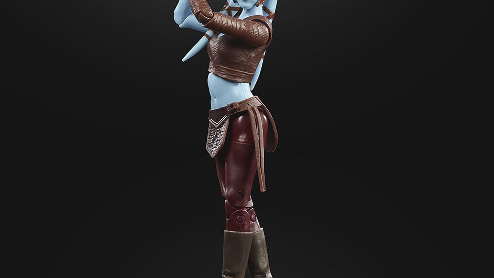 Hasbro's Aayla Secura out of packae