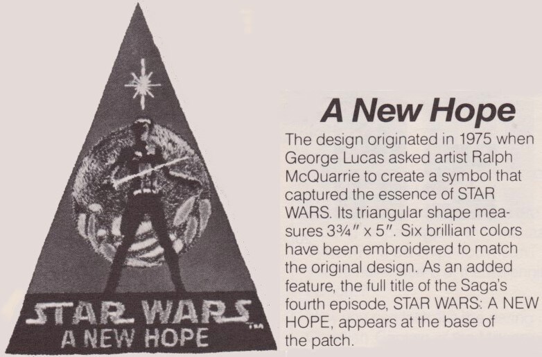 Star Wars: A New Hope Embroidered Patch