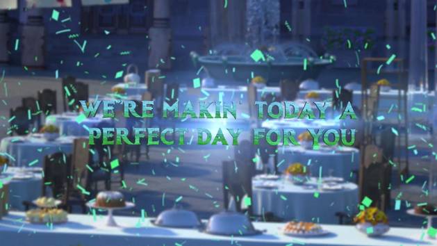 Making Today A Perfect Day From Frozen Fever Lyric Video