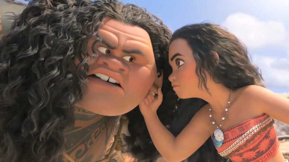 "Moana Meets Maui" Clip - Disney's Moana