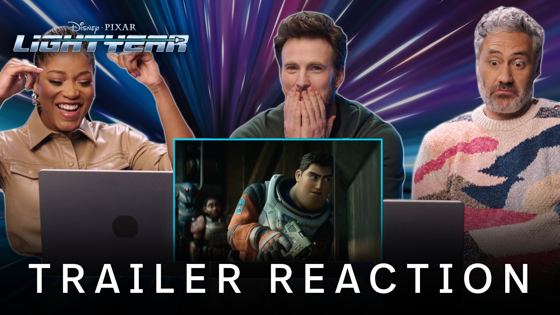 Lightyear | Cast Trailer Reaction